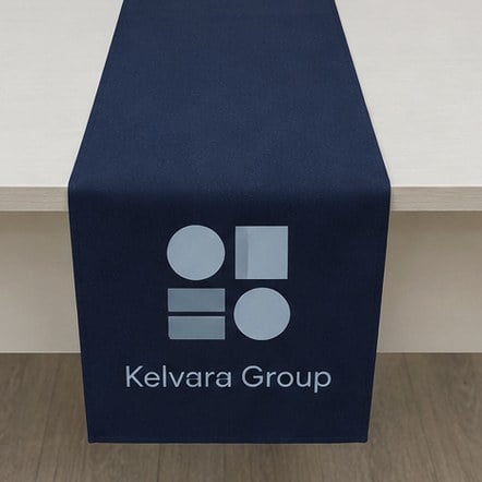Table Runners & Toppers with custom branding
